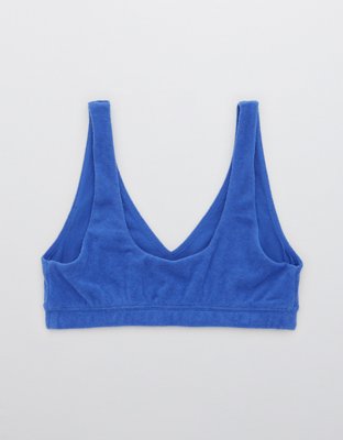 OFFLINE By Aerie Summer Lights Terry Sports Bra
