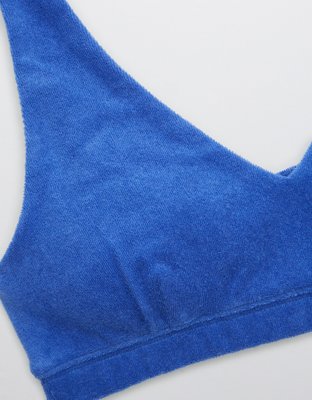 OFFLINE By Aerie Summer Lights Terry Sports Bra