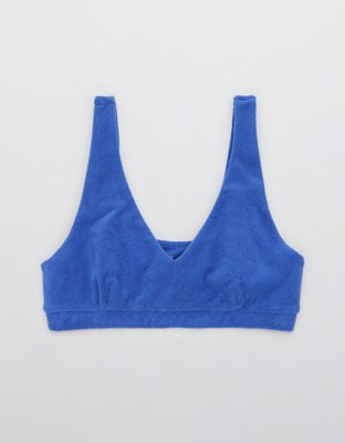 OFFLINE By Aerie Summer Lights Terry Sports Bra