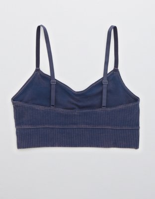 Спортивное бра OFFLINE OG, в рубчик — Aerie — фото 4