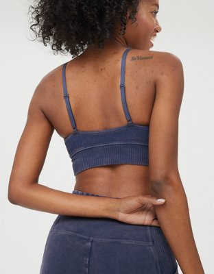 Спортивное бра OFFLINE OG, в рубчик — Aerie — фото 2