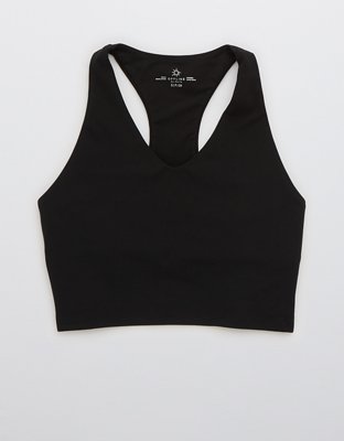 OFFLINE By Aerie Real Me Racerback Longline Sports Bra