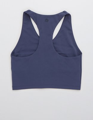 OFFLINE By Aerie Real Me Racerback Longline Sports Bra