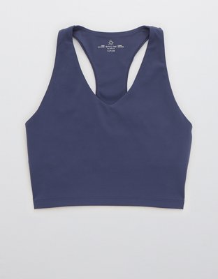 OFFLINE By Aerie Real Me Racerback Longline Sports Bra