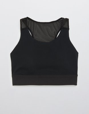 OFFLINE By Aerie Goals Mesh Racerback Sports Bra