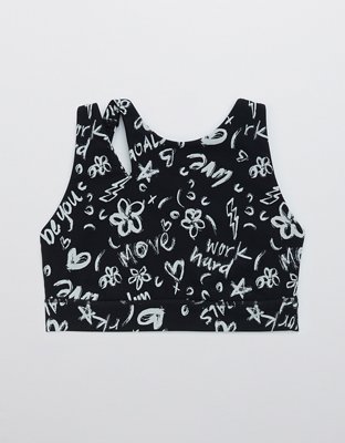 OFFLINE by Aerie x Aly Raisman Asymmetric Sports Bra