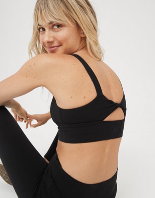 OFFLINE By Aerie Real Me Strappy Back Sports Bra, Men's & Women's Jeans,  Clothes & Accessories