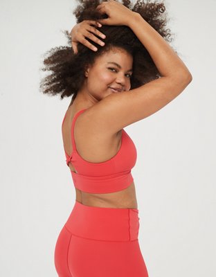 OFFLINE By Aerie Real Me Twist Back Sports Bra