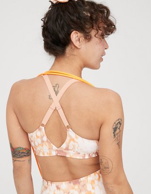 Спортивное бра OFFLINE Shine, на завязках — Aerie — фото 3