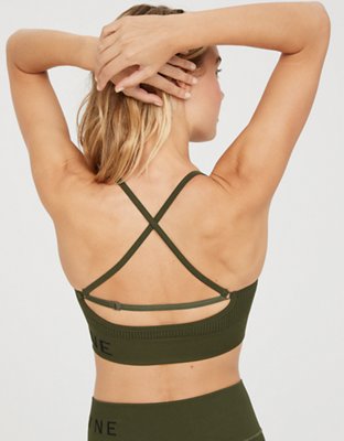 OFFLINE Ribbed Seamless Strappy Back Sports Bra