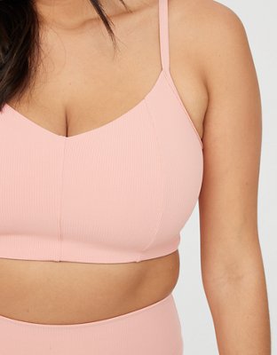 Спортивное бра OFFLINE Longline, в рубчик — Aerie — фото 5