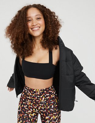 OFFLINE By Aerie Real Me XTRA Square Neck Sports Bra