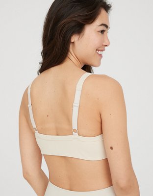 OFFLINE By Aerie Ribbed Square Neck Sports Bra