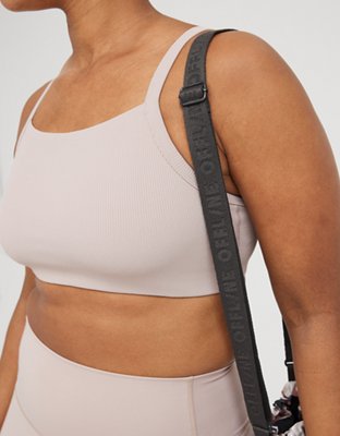 OFFLINE By Aerie Ribbed Square Neck Sports Bra