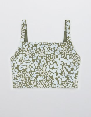 OFFLINE Printed Square Neck Sports Bra