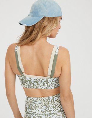 OFFLINE Printed Square Neck Sports Bra