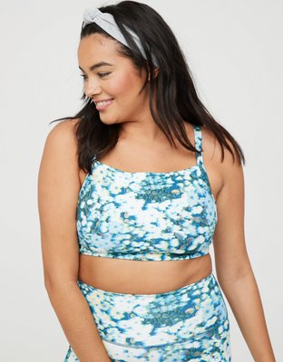 OFFLINE Printed Square Neck Sports Bra