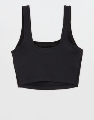 Спортивное бра OFFLINE By Longline, в рубчик — Aerie — фото 4