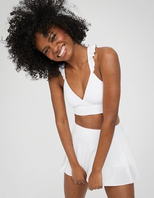 OFFLINE By Aerie Real Me XTRA Ruffle Sports Bra