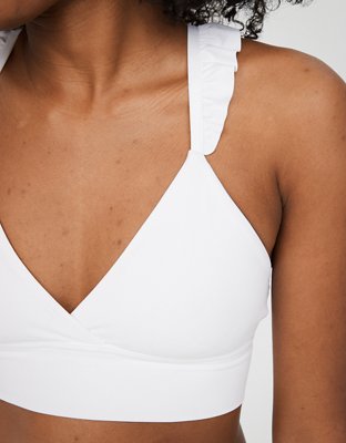 OFFLINE By Aerie Real Me XTRA Ruffle Sports Bra