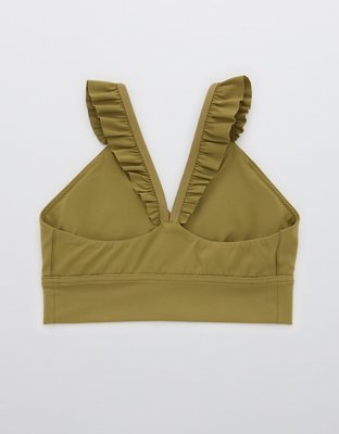 OFFLINE By Aerie Real Me XTRA Ruffle Sports Bra