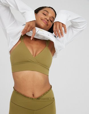 OFFLINE By Aerie Real Me XTRA Ruffle Sports Bra