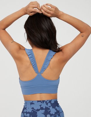 OFFLINE By Aerie Real Me XTRA Ruffle Sports Bra