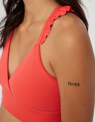 OFFLINE By Aerie Real Me XTRA Ruffle Sports Bra