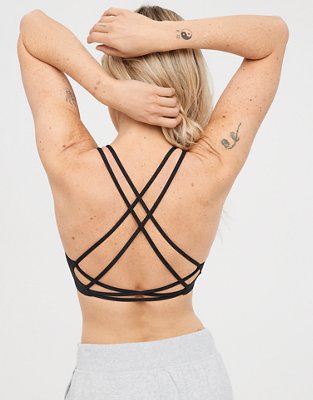 OFFLINE By Aerie Goals Strappy Sports Bra