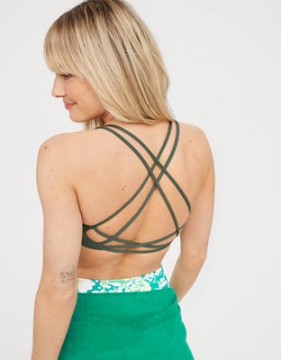 OFFLINE By Aerie Goals Strappy Sports Bra
