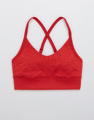 Спортивное бра OFFLINE By Longline, в рубчик — Aerie — фото 3
