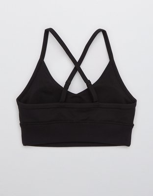 OFFLINE By Aerie The Hugger Ribbed Longline Sports Bra