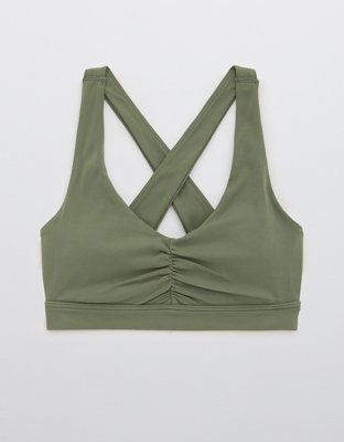 OFFLINE By Aerie Real Me Ruched Sports Bra