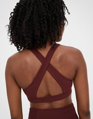 OFFLINE By Aerie Real Me Ruched Sports Bra