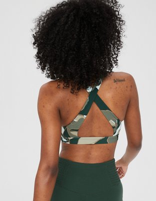 OFFLINE By Aerie Real Me Ruched Sports Bra