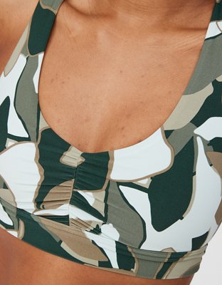 OFFLINE By Aerie Real Me Ruched Sports Bra