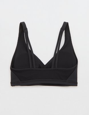 OFFLINE By Aerie Ribbed Plunge Sports Bra