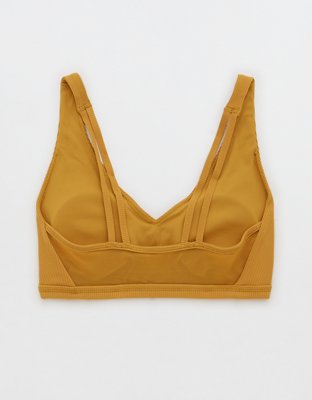 OFFLINE By Aerie Ribbed Plunge Sports Bra