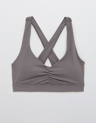 OFFLINE By Aerie Real Me Ruched Sports Bra