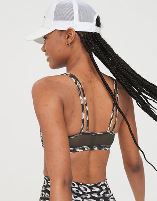 OFFLINE By Aerie Goals Bra deportivo con escote profundo