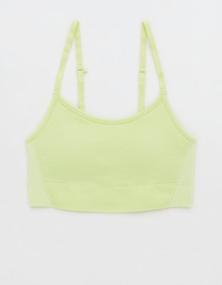 Shop OFFLINE By Aerie Totally! Textured Seamless Racerback Sports
