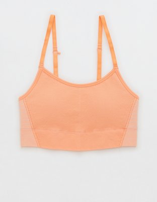 Shop OFFLINE By Aerie Totally! Textured Seamless Racerback Sports