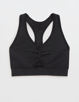 OFFLINE By Aerie Totally Textured Seamless Racerback Sports Bra