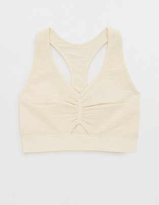 OFFLINE By Aerie Totally Textured Seamless Racerback Sports Bra