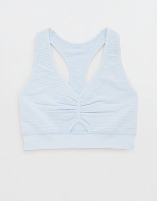 OFFLINE By Aerie Totally Textured Seamless Racerback Sports Bra