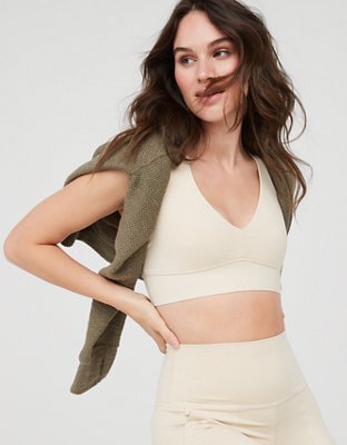 OFFLINE By Aerie The Hugger Racerback Sports Bra