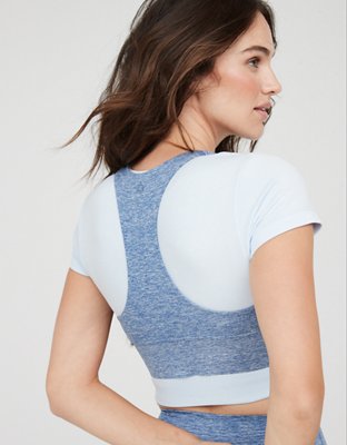 OFFLINE By Aerie The Hugger Racerback Sports Bra