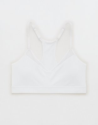 OFFLINE By Aerie Goals Mesh V-Neck Sports Bra