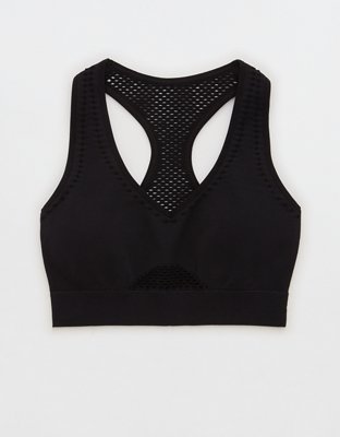 OFFLINE By Aerie Seamless Mesh Racerback Sports Bra