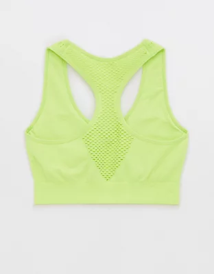 OFFLINE By Aerie Seamless Mesh Racerback Sports Bra